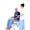 Ocean Attendant Propelled shower commode side