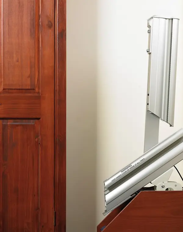 What is a stairlift power hinge up