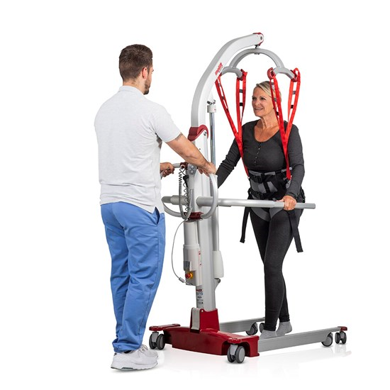 molift mover 300 portable hoist gait training Bariatric hoist image 1
