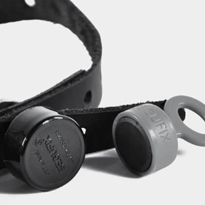 HP-5 magnetic lock with key strap fastener