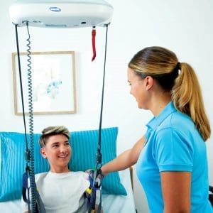 What is single handed care Hoist