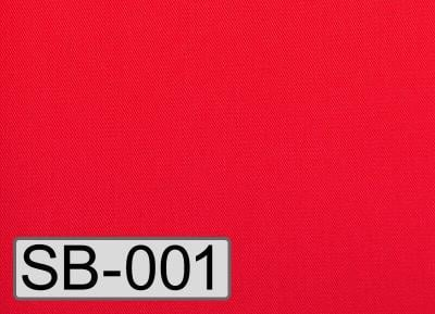 Custom fabric colour Red