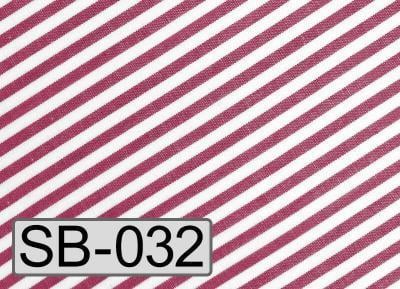 Custom fabric colour - Red White Stripes