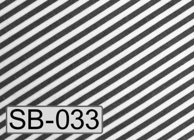 Custom fabric colour - Black White Stripes