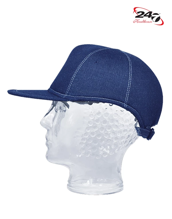 HP-Base Head Protection Hat Fabric blue profile