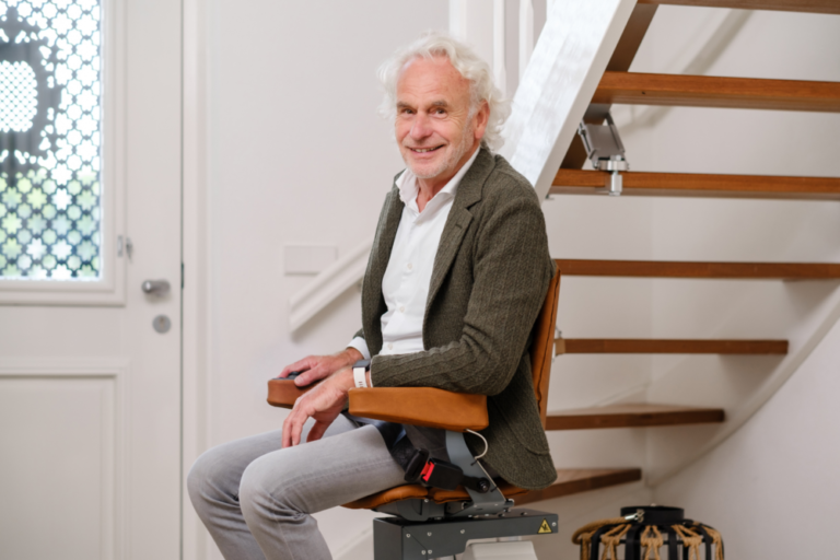 up.lift curved or straight modular stairlift