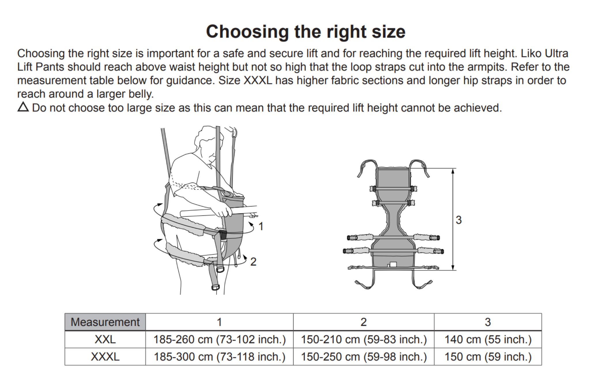 ultra LiftPants accessories
