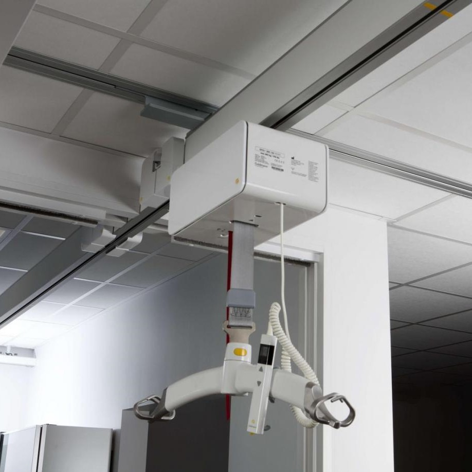 Fitted ceiling track hoist